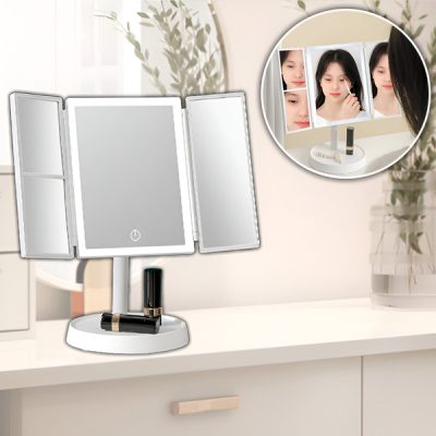 Oglindă de machiaj cu LED | STARMIRROR