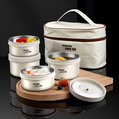 Set de recipiente pentru depozitarea alimentelor | LUNCHIO