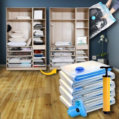 Economisiți spațiu și păstrați hainele proaspete – Depozitare ușoară în vid! (7 BUC) | VACKBAGS