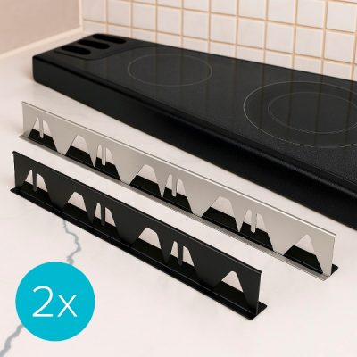Acoperiș pentru spațiul dintre aragaz care se potrivește perfect (2 buc/set) | STOVGAP
