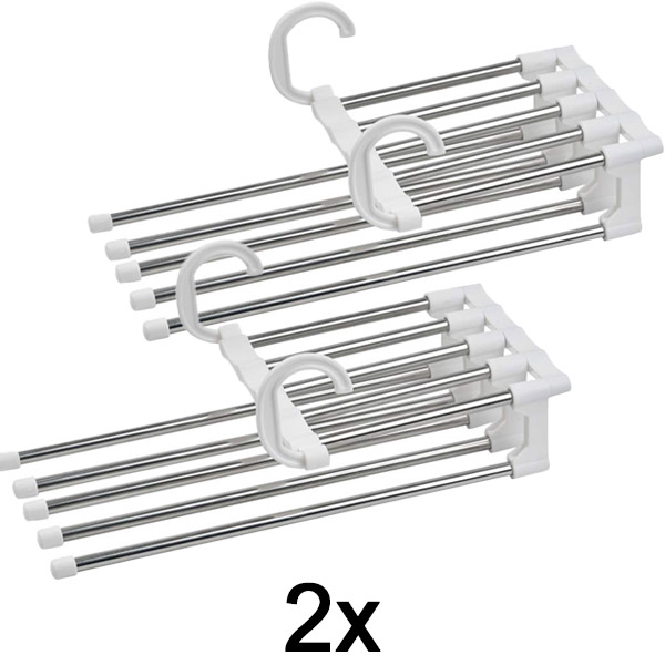 2x Umeraș multifuncțional pentru pantaloni | SMARTHANGER