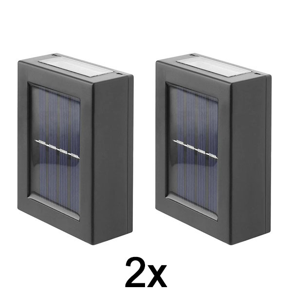 1x Lampă solară (2 buc.) | DUOLUMO