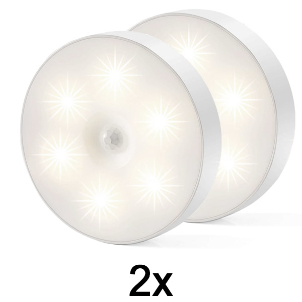 2x Lampă LED inteligentă cu senzor de mișcare | LUMISIGN