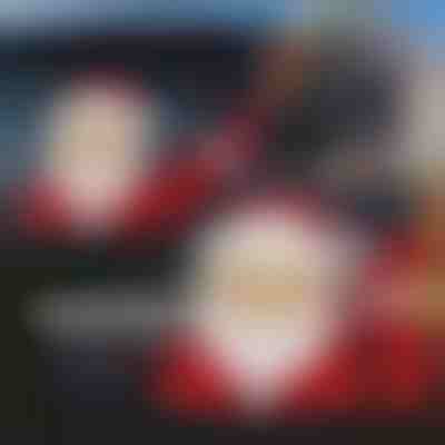 Autocolant cu Moș Crăciun pentru ștergătorul din spate al mașinii | SANTAWIPER